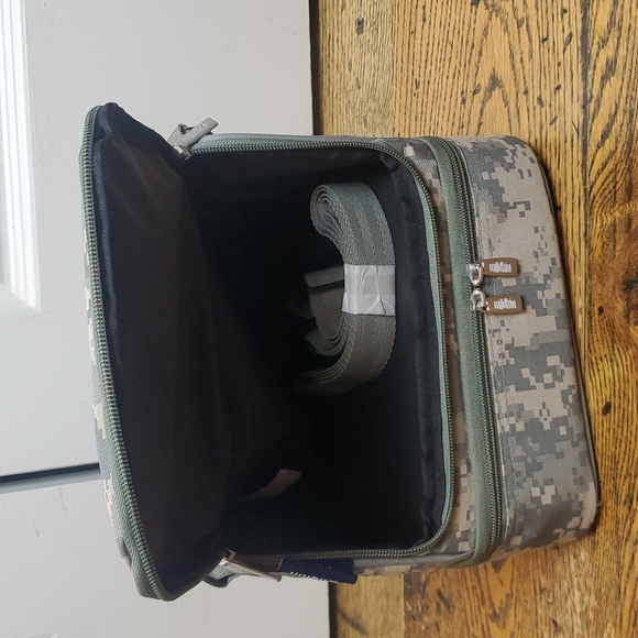 Wildkin kids camo print school lunchbox - Picture 4 of 5
